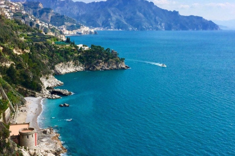 From Sorrento: Amalfi Coast Full-Day Trip by Boat