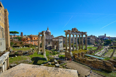 Roma: Colosseo, Foro Romano e Ingresso al PalatinoRoma: Colosseo, Foro Romano e Palatino Biglietto di ingresso prioritario