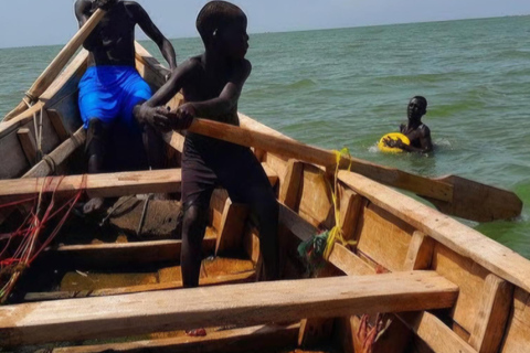 Mombasa: Mkupe Creek Sunset Boat Tour with Fishing