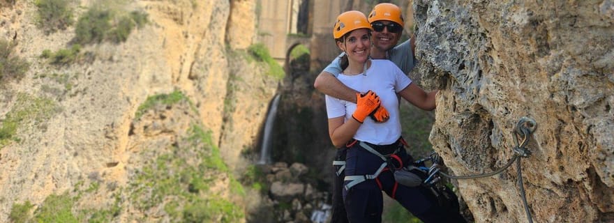 Ronda : Tajo de Ronda Via Ferrata Tour d'escalade guidée