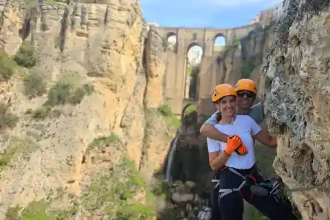 From Ronda: Via Ferrata Tajo de Ronda Guided Climbing