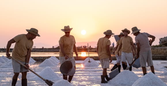 Geführte Tour durch die Salinen von Trapani und das Salzmuseum