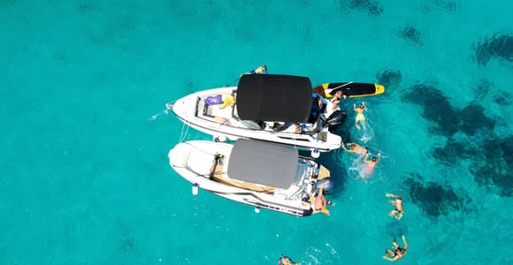 Vodice: 4-Insel-Tour mit Blauer Lagune & Schnorcheln