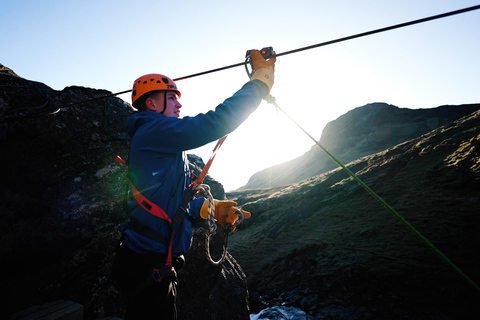 Vík: Zipline Adventure over Canyons and Waterfalls