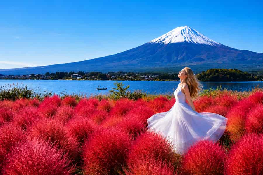 Tokio: Berg Fuji, Oishi Park, Kawaguchi-See und Oshino Hakkai. Foto: GetYourGuide Tokio: Berg Fuji, Oishi Park, Kawaguchi-See und Oshino Hakkai. Foto: GetYourGuide