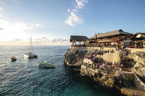 Montego Bay: Plaża Seven Miles i widok na zachód słońca w Rick's CaféZ lunchem