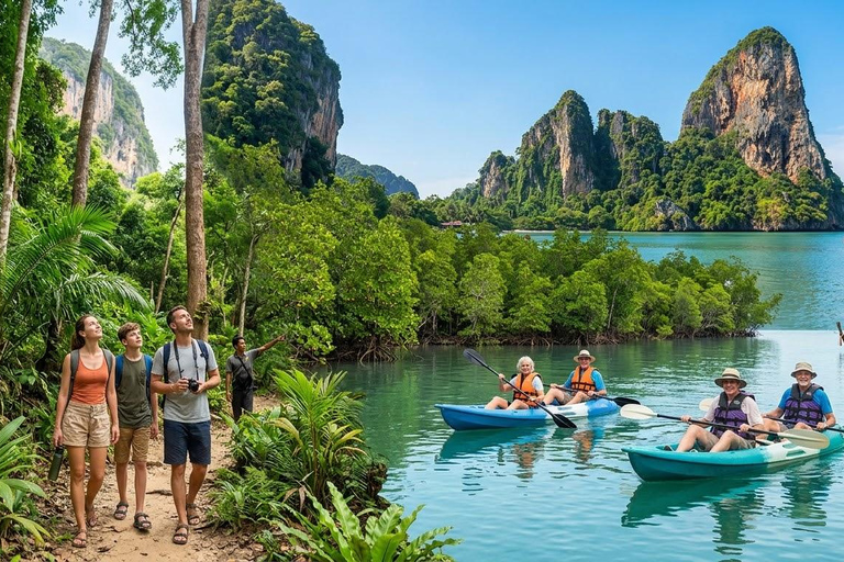Krabi: Guided Ao Thalane Kayaking Adventure Nature