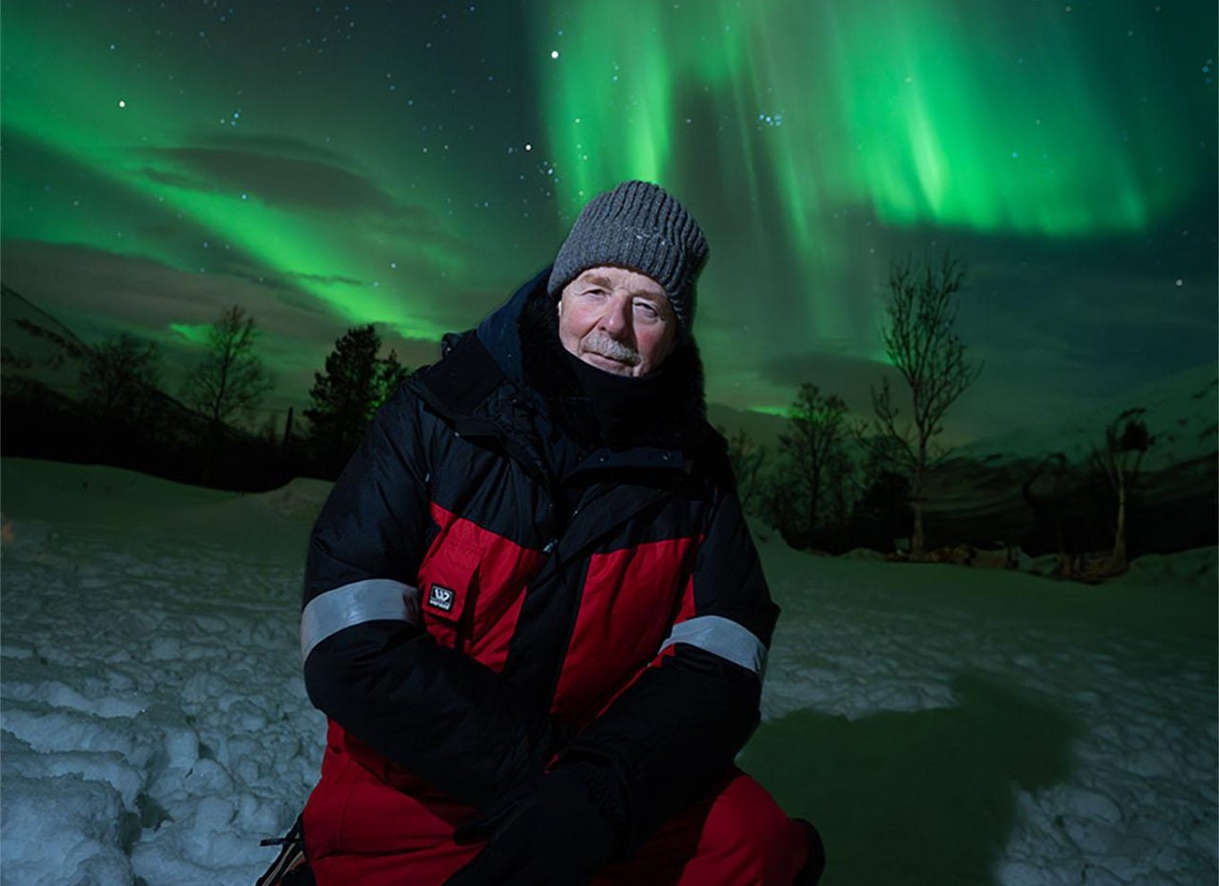 Tromsø: Nordlys i minibus med gratis fotos og et varmt måltid