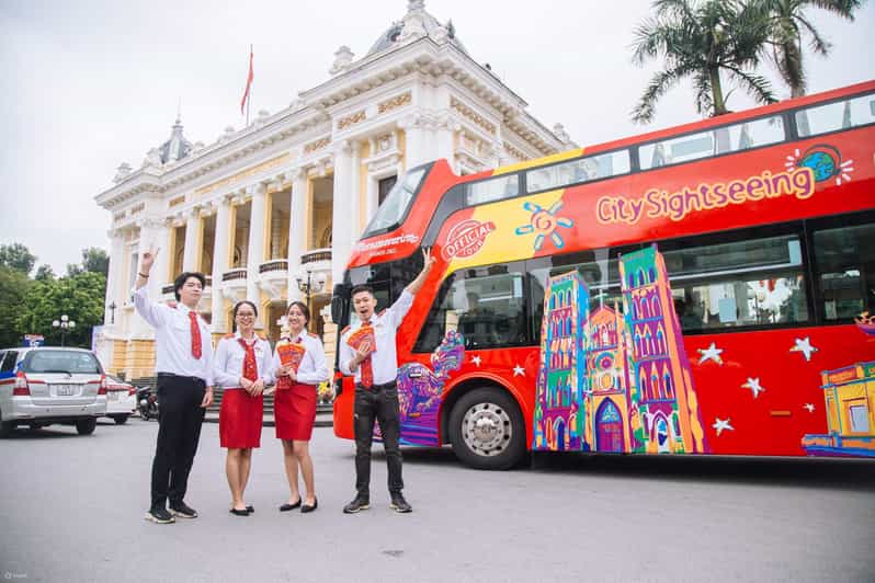 Hanoi Water Puppet Show Tour With Hop On Hop Off Bus