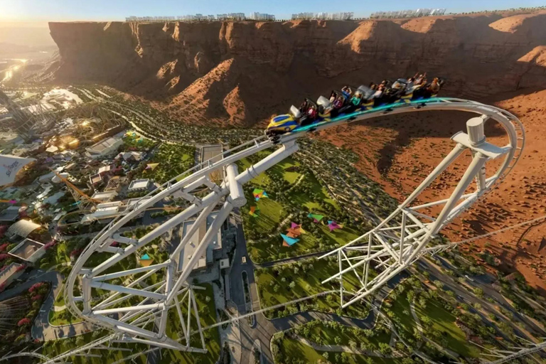 Qiddiya Six Flags Entry Tickets - Riyadh's Latest Attraction One-day combo ticket