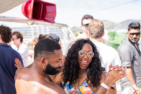 Ibiza: Sunset Boat Party at Ibiza Boat Club with Open Bar Aftersun Ibiza Sunset Boat Party: Early Bird Phase 1