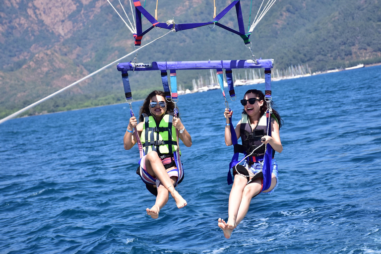 Marmaris Watersport Parasaling Experience with Hotel Pickup Parasailing Experience for Double Participants