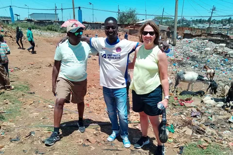 Kibera slum tour with Lucas