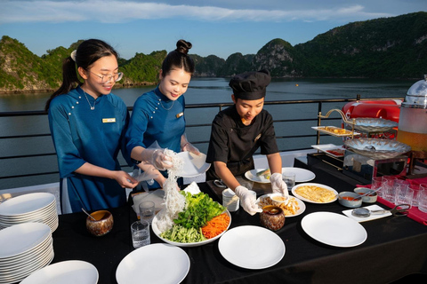 Halong & Lan Ha: 2D1N Celina of the Sea 6-Star Luxury Cruise Without Transfer Service