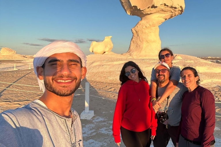 El Cairo : Excursión de 3 días y 2 noches por el Desierto Blanco y el Oasis de Bahariya