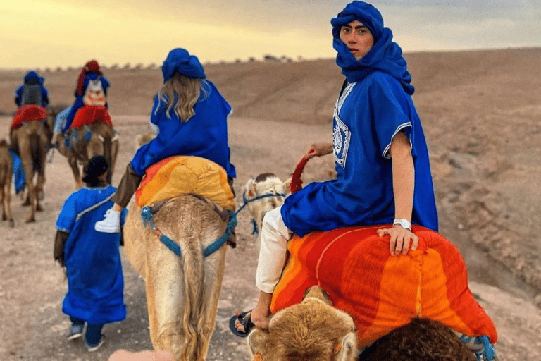 Luxury Agafay Desert: Quad, Camel, Pool, Dinner & Shows Agafay Desert Camel Ride, Dinner Show & Pool Access