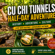 Ho Chi Minh City: Cu Chi Tunnels Tour AM/PM
