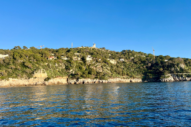 Balade en mer de Nice vers Monaco et stop à Villefranche