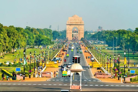 Delhi:Private Old & New Delhi Tour.Full &Half Day By Ac Car Full Day Tour with Guide Only - (Without Car & Driver)