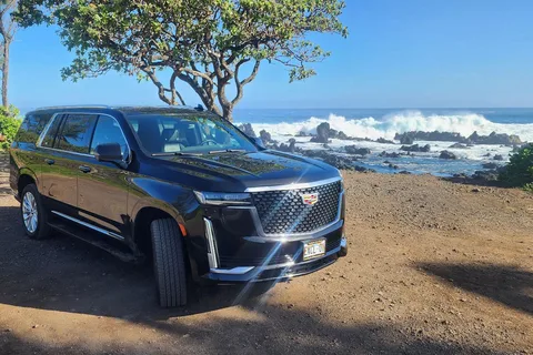 VIP Private Road to Hana Tour In Cadillac Escalade w Pickup