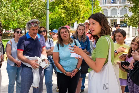 Atenas: Búsqueda del Tesoro en Familia y Visita al Jardín Nacional