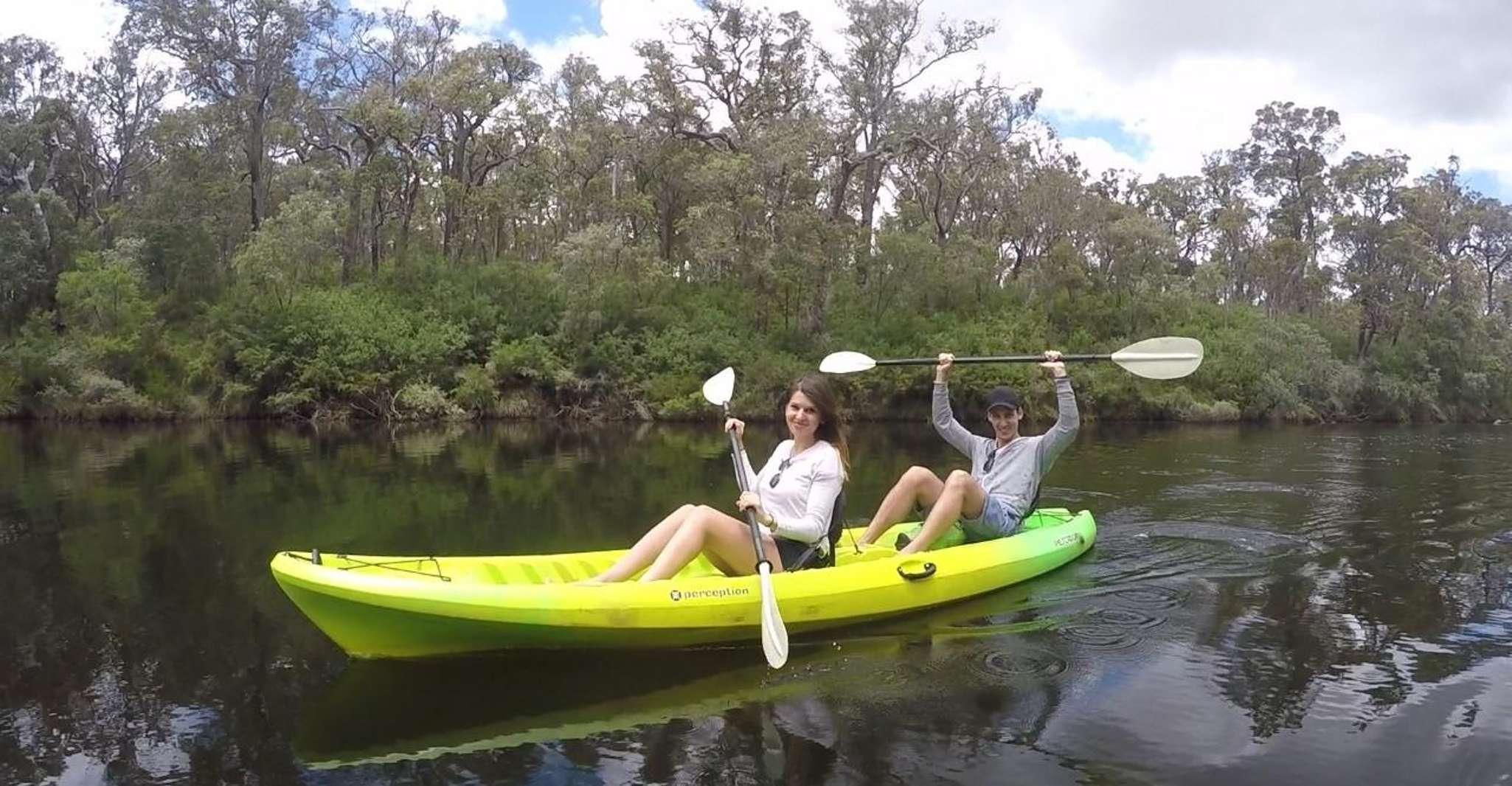 Margaret River, tournée de kayak et de cave guidée avec déjeuner