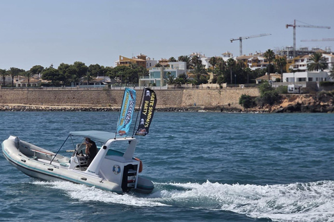 Friends and Family RIB tour in Torrevieja
