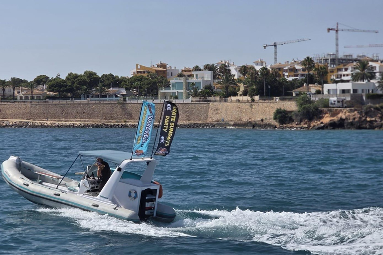 Friends and Family RIB tour in Torrevieja