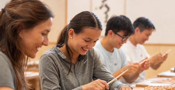 Asakusa : atelier de fabrication de baguettes