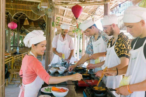 Hoi An: Bay Mau Cooking Class w Optional Market &Basket Boat Cooking Class only