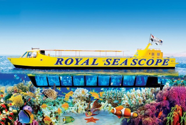 Visit Hurghada Royal Seascope Submarine Cruise with Snorkel Stop in Hurghada, Egypt