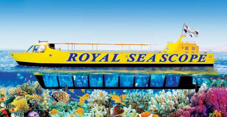 Hurghada: Royal Seascope Submarine Cruise with Snorkel Stop