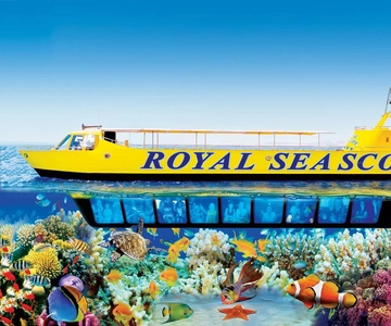 Hurghada: Royal Seascope U-Boot-Kreuzfahrt mit Schnorchelstopp