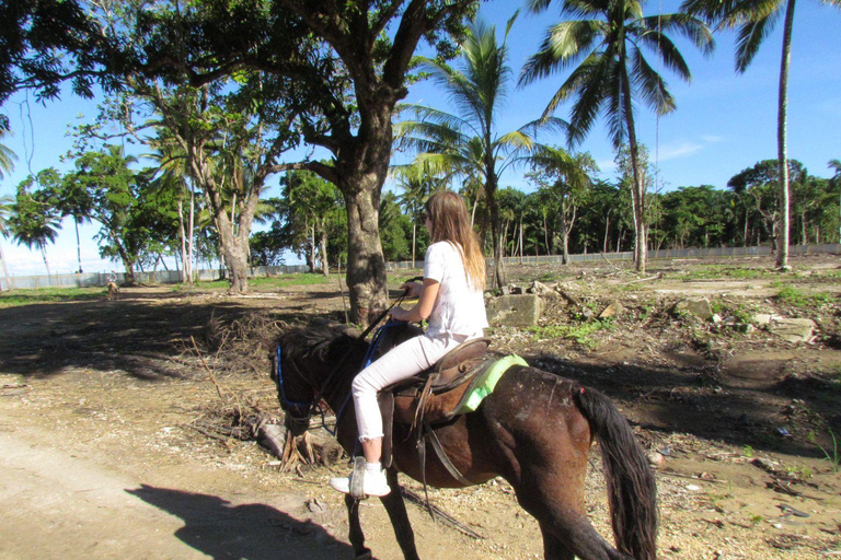 Puerto Plata: Horseback Tour of the Beach and Local Community