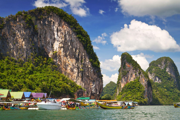 Phuket - James Bond-ön James Bond Island 7 punkter &amp; 6 öar med kanotpaddlingPhuket: James Bond Island Speedboat Tour med kanotpaddling