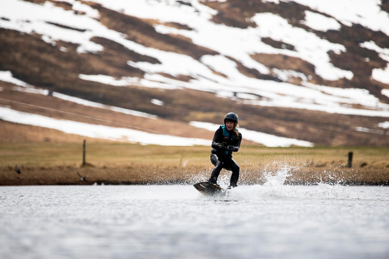 From Isafjordur: Wakeboarding and Hiking Day Trip