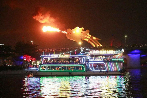 HoiAn:Buda de la Dama, Montañas de Mármol, DaNang de Noche &Crucero