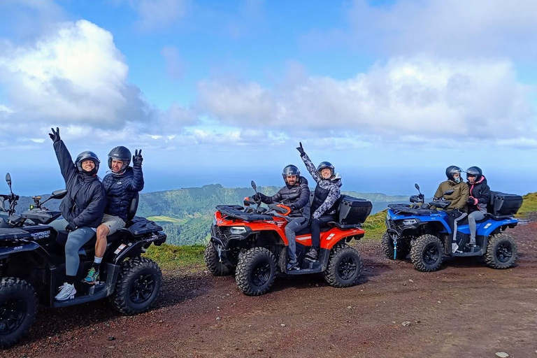 Sete Cidades : ATV Quad Tour : Halbtagestour1 Person zu 1 Quad