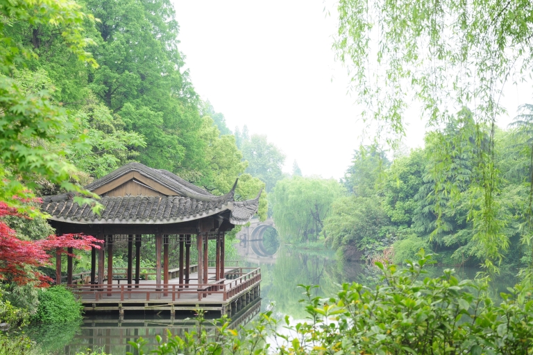 Hangzhou Top Highlights Private Tagestour2 Eintrittskarten+Kreuzfahrt Ticket mit privatem Transfer ohne Guide