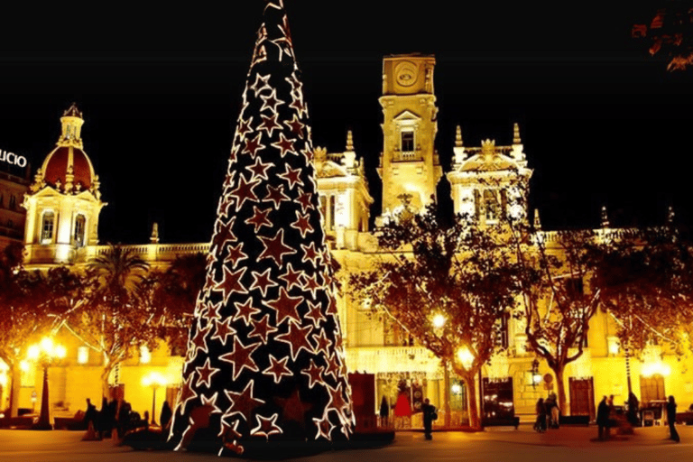 Madrid: Kerstverlichting avondtour met elektrische Tuk TukMadrid: Kerstverlichting avondtour in een elektrische Tuk Tuk