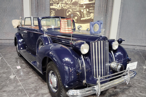 Toyota Automobile Museum & Historic Cars in Motion Departure from Nagoya Station