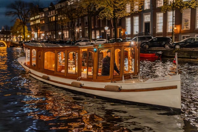 Amsterdam: Luxuriöse private Bootstour