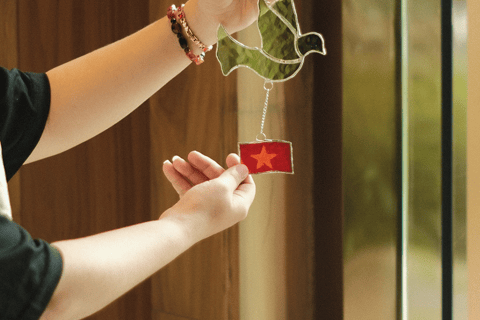 Ho Chi Minhstad: workshop glas-in-loodkunst in SaigonAlleen workshop (met instructeur)