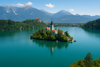 From Zagreb: Ljubljana with Funicular and Lake Bled