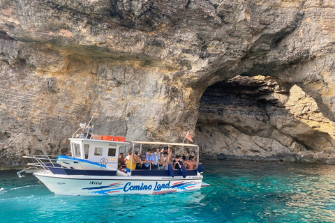 Malta: Gozo, Comino, Sea Caves, and Blue Lagoon Cruise