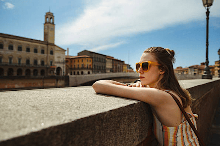 VIP photoshoot and videoreel in Pisa with tv producer