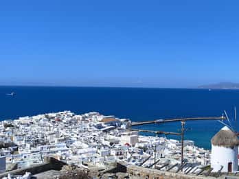 Mykonos Semi Private Bus Tour in English/Spanish