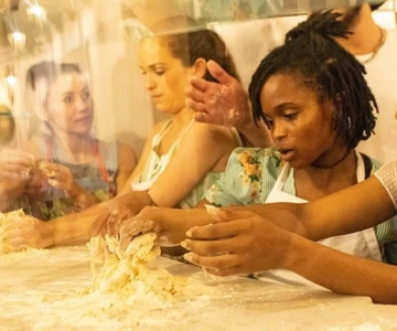 Napels: Pasta maken met voorgerecht en drankje