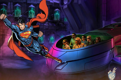 Dubaï : mosquée Sheikh Zayed et Warner Bros avec transfert