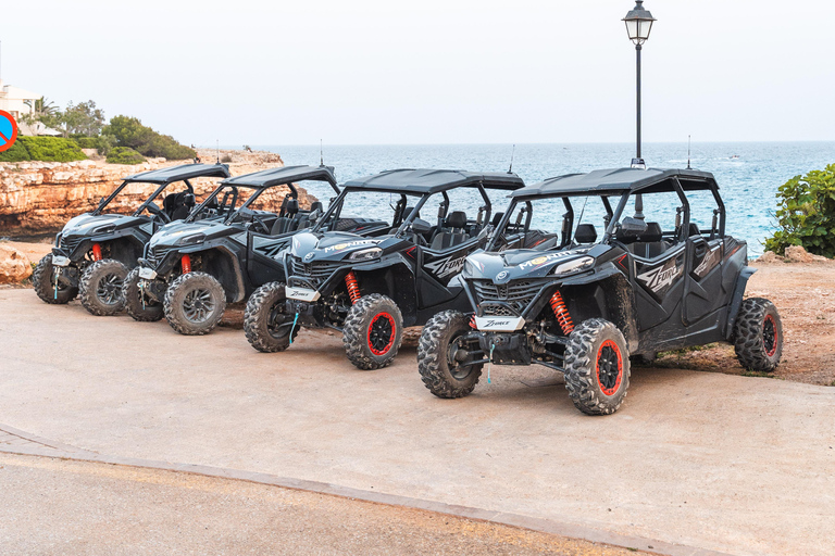 Mallorca: Mountain Buggy Adventure with Secret Coves Tour 2 Seat Buggy Coastal Route without Off-Roading